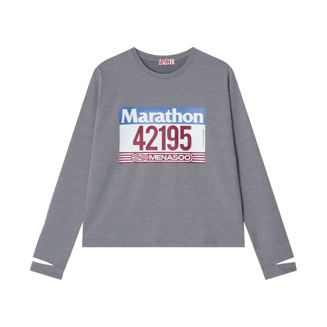 미나수 쇼미더와치 마라톤패치 러너티 멜란지