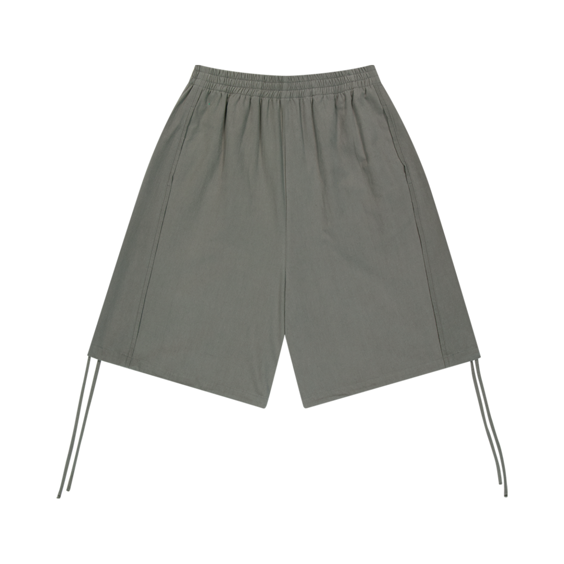 코이세이오 038 라인 코튼 쇼츠 그레이(COYSEIO 038 Line Cotton Shorts Grey)