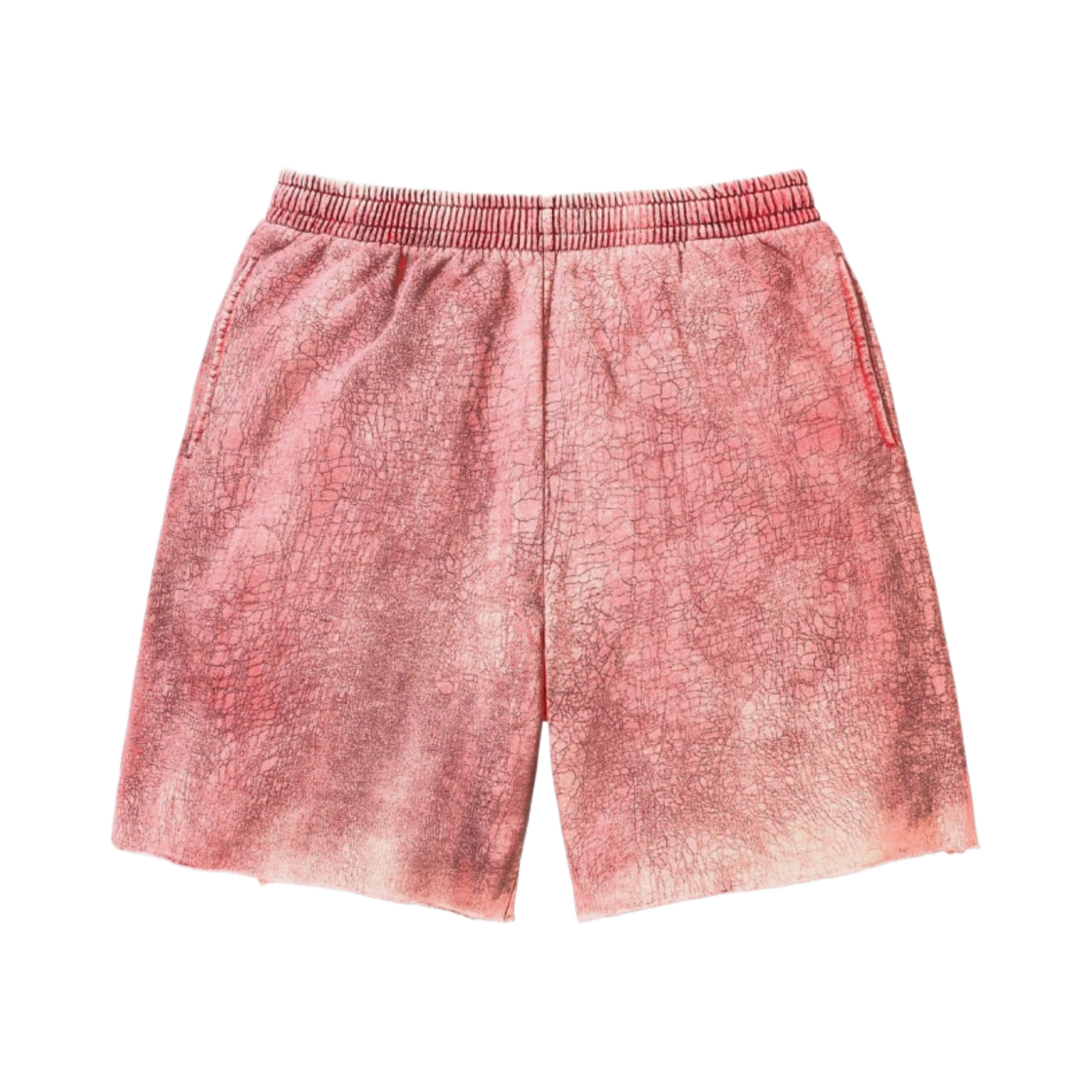 슈프림 크랙클 스웨트쇼츠 레드 - 23FW(Supreme Crackle Sweatshorts Red - 23FW) - 1
