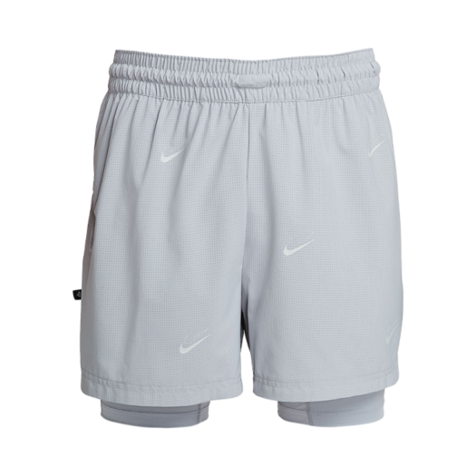 Nike KD DNA 2-In-1 4 Inch Basketball Shorts Wolf Grey Photon Dust - Asia