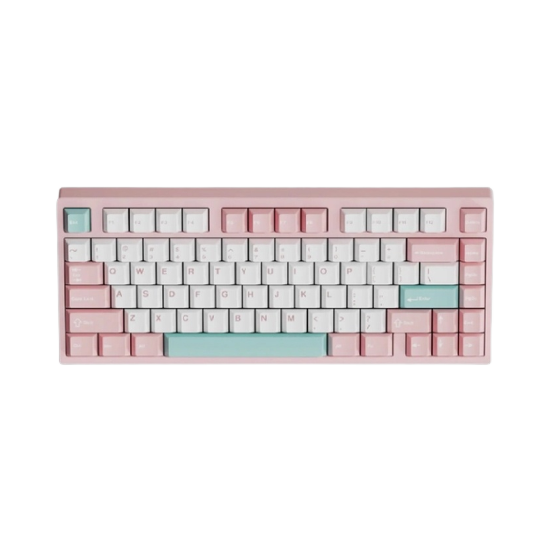 - SC Studio Bridge 75 HE Wired PCB Gasket Mount ME Keyboard SC Magnetic Switch Spray Coated Pink English Layout (Korean Ver.)