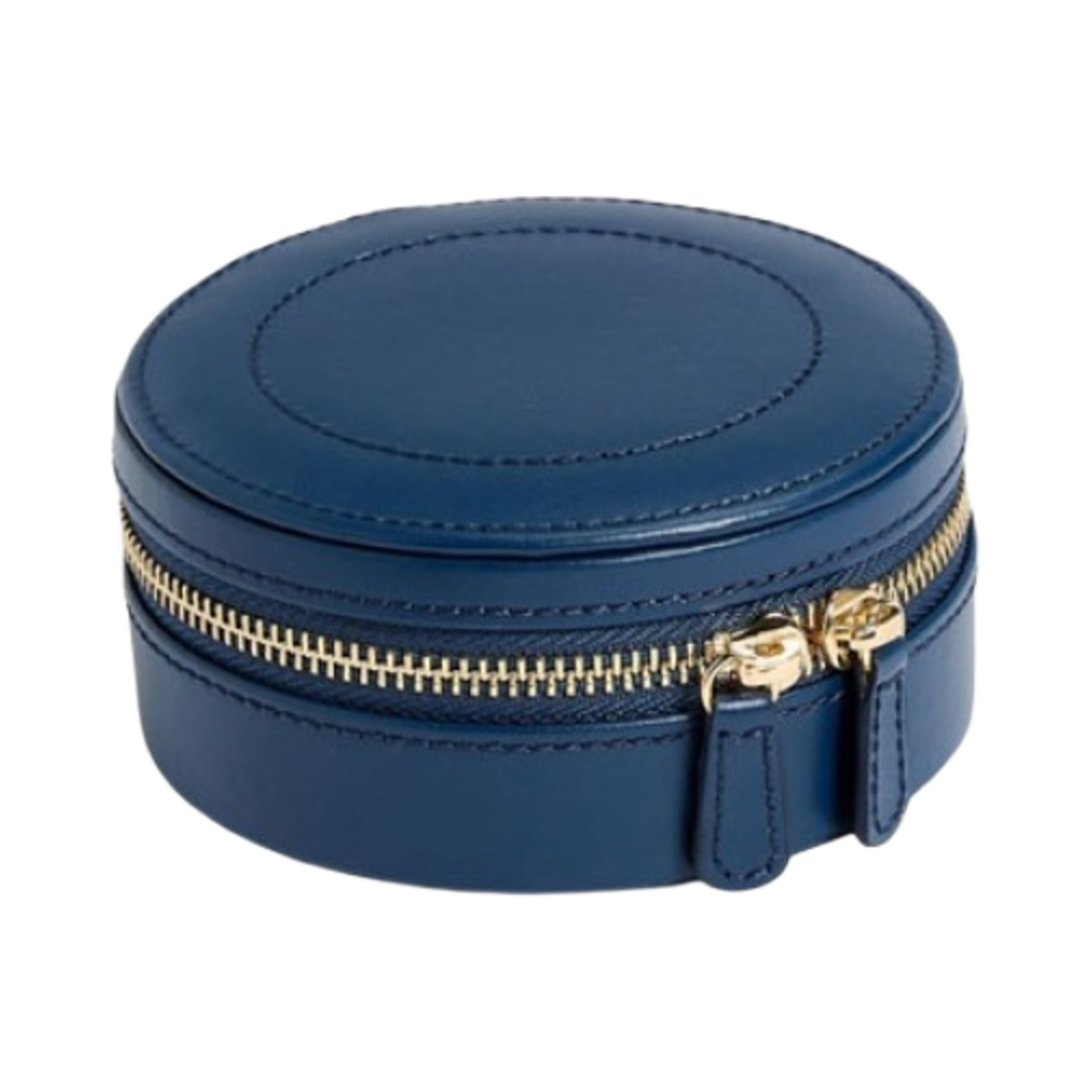 392317 Wolf 1834 Sophia Round Zip Case Indigo