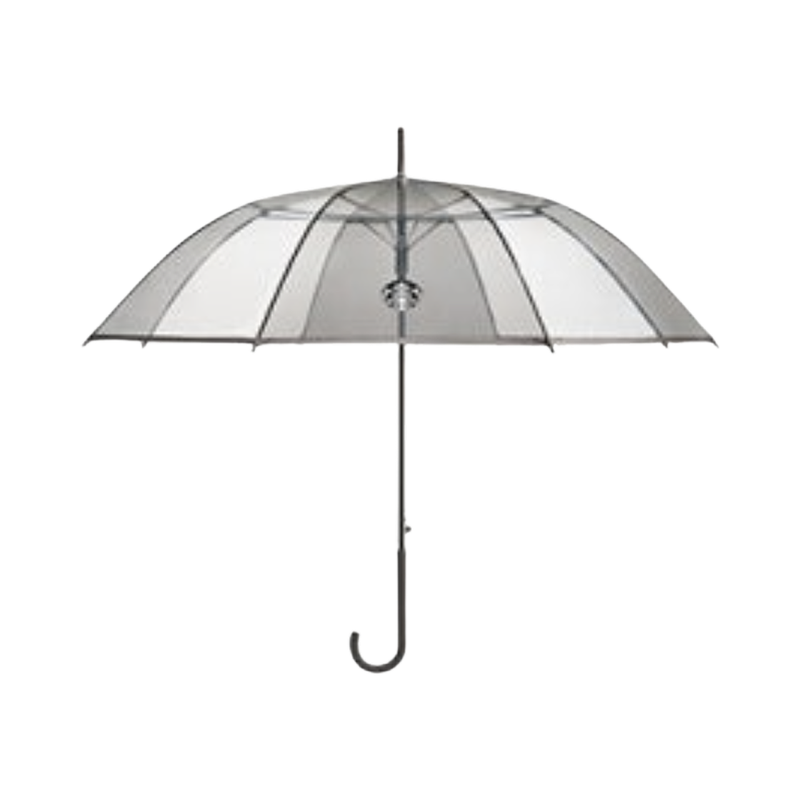 - Starbucks Rainy Day Tall Transparent Umbrella Grey