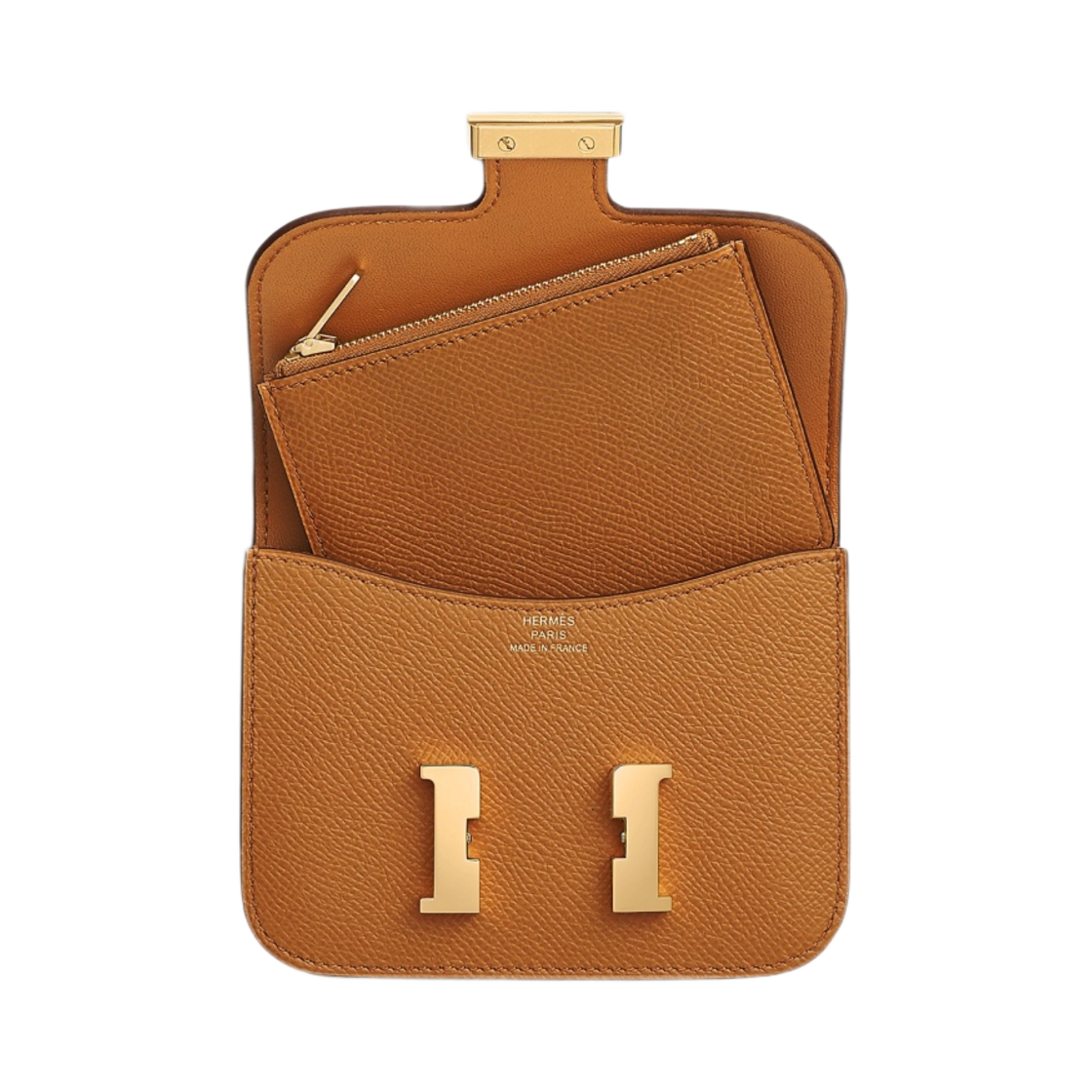 에르메스 콘스탄스 슬림 지갑 앱송 & 골드 하드웨어 토피(Hermes Constance Slim Wallet Epsom & Gold Toffee) - 2