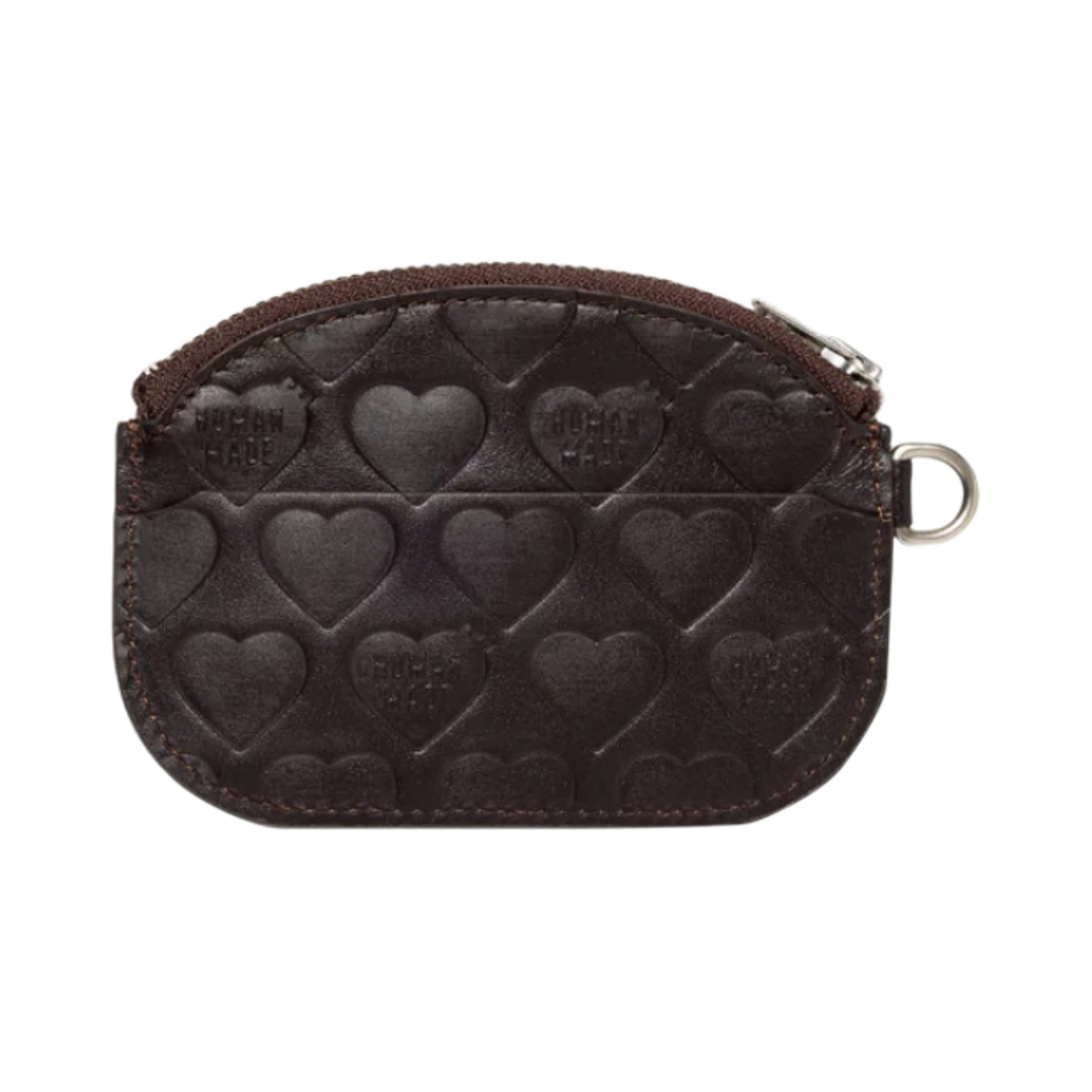 휴먼 메이드 레더 코인 케이스 브라운(Human Made Leather Coin Case Brown) - 2