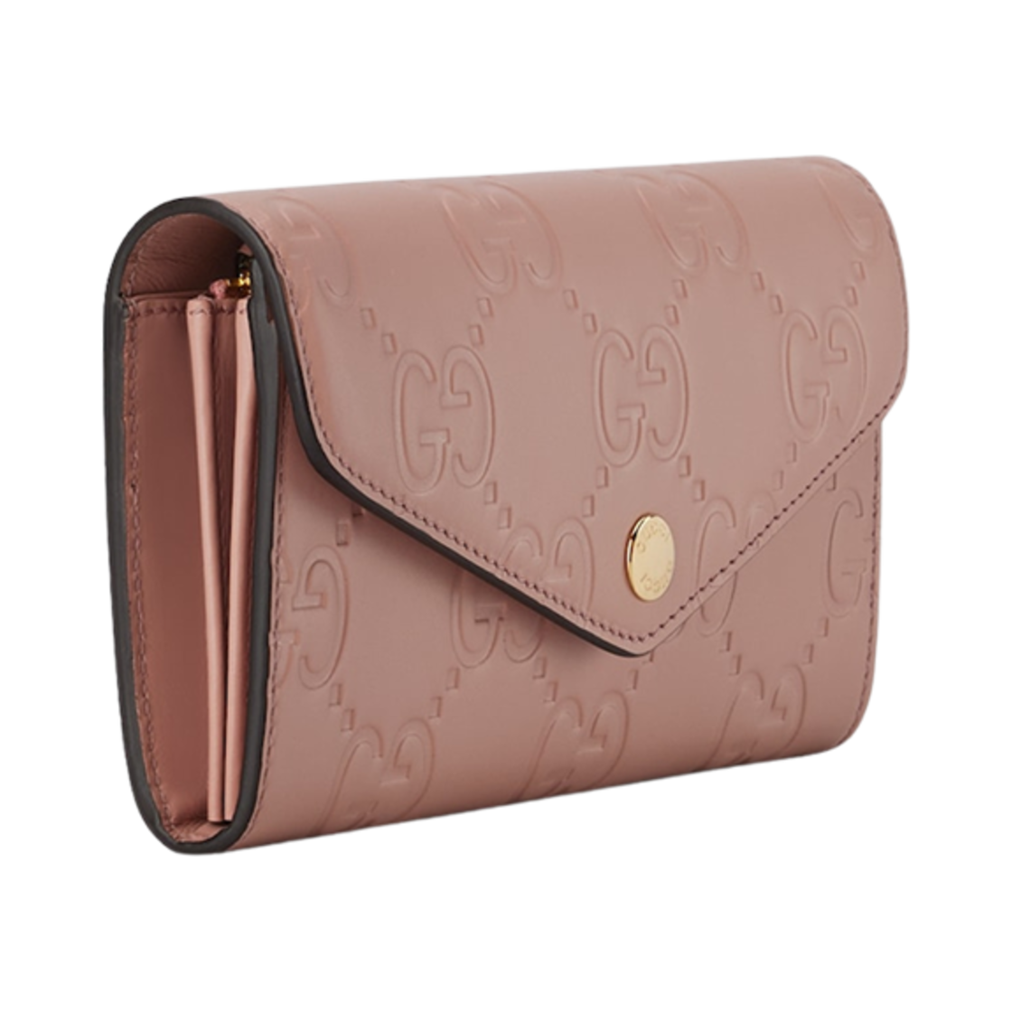 구찌 GG 컨티넨탈 지갑 핑크 레더(Gucci GG Continental Wallet Pink Leather) - 2