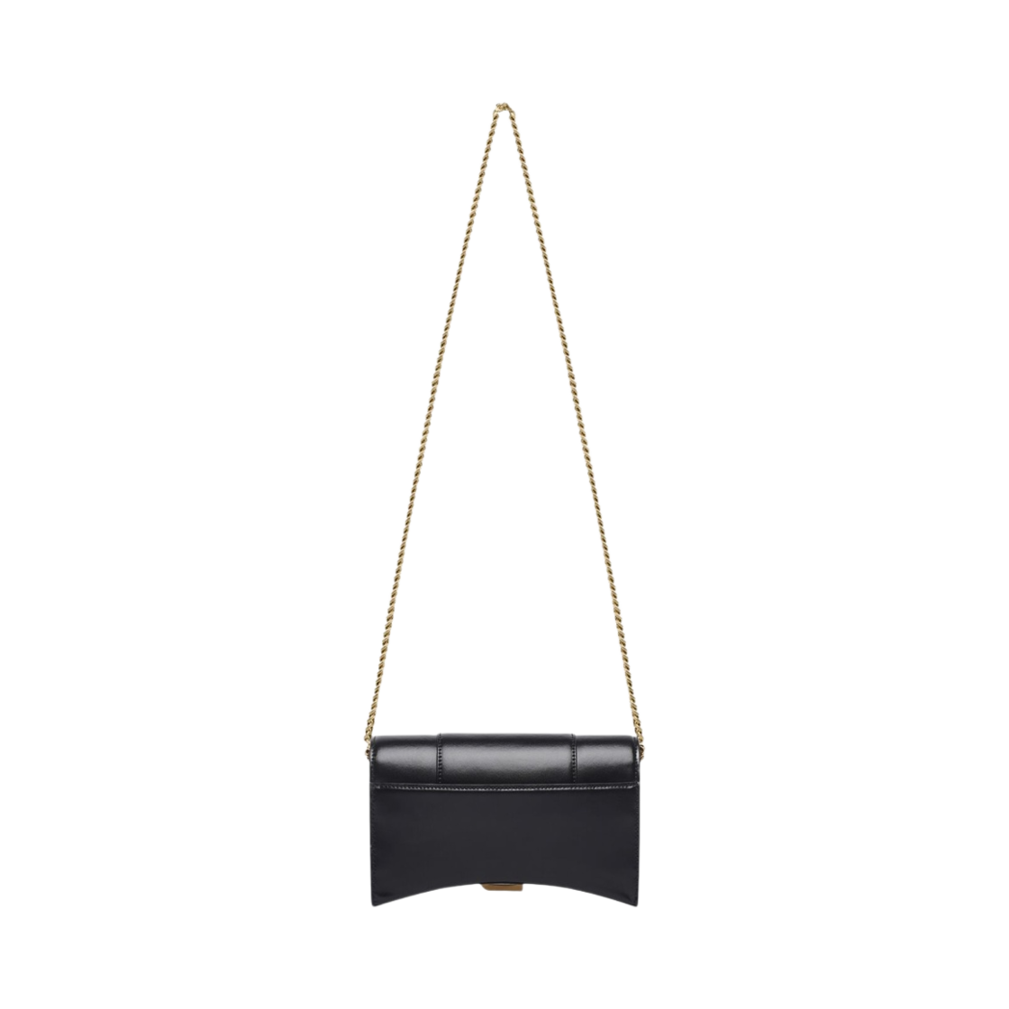 발렌시아가 샤이니 박스 카프스킨 아워글래스 체인 지갑 블랙(Balenciaga Hourglass Wallet on Chain Box in Shiny Box Calfskin Black) - 2