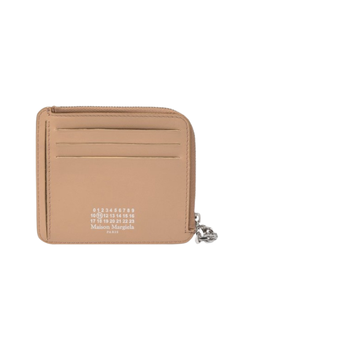 메종 마르지엘라 소프트 카프 스킨 레더 키체인 지갑 누드(Maison Margiela Soft Calfskin Keychain Wallet Nude) - 2