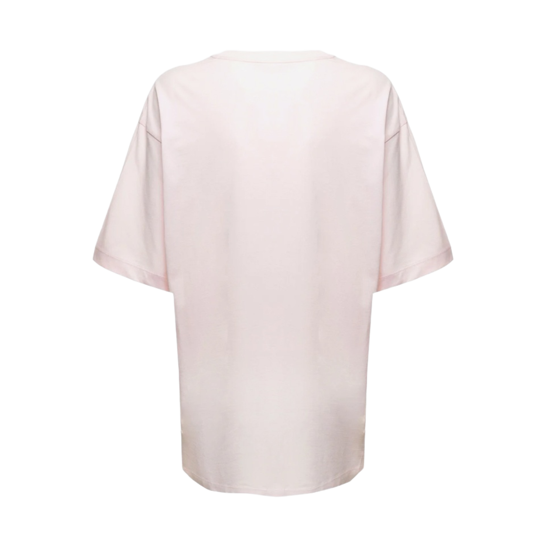 (W) 마르니 페인티드 로고 오가닉 코튼 저지 티셔츠 라이트 핑크((W) Marni Painted Logo Organic Cotton Jersey T-Shirt Light Pink) - 2