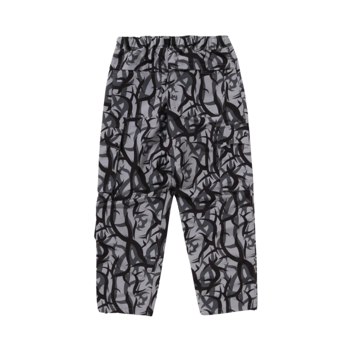 베이프 x 네이버후드 트라이얼 카모 멀티 포켓 트랙 팬츠 그레이(BAPE x Neighborhood Trial Camo Multi Pocket Track Pants Gray) - 2