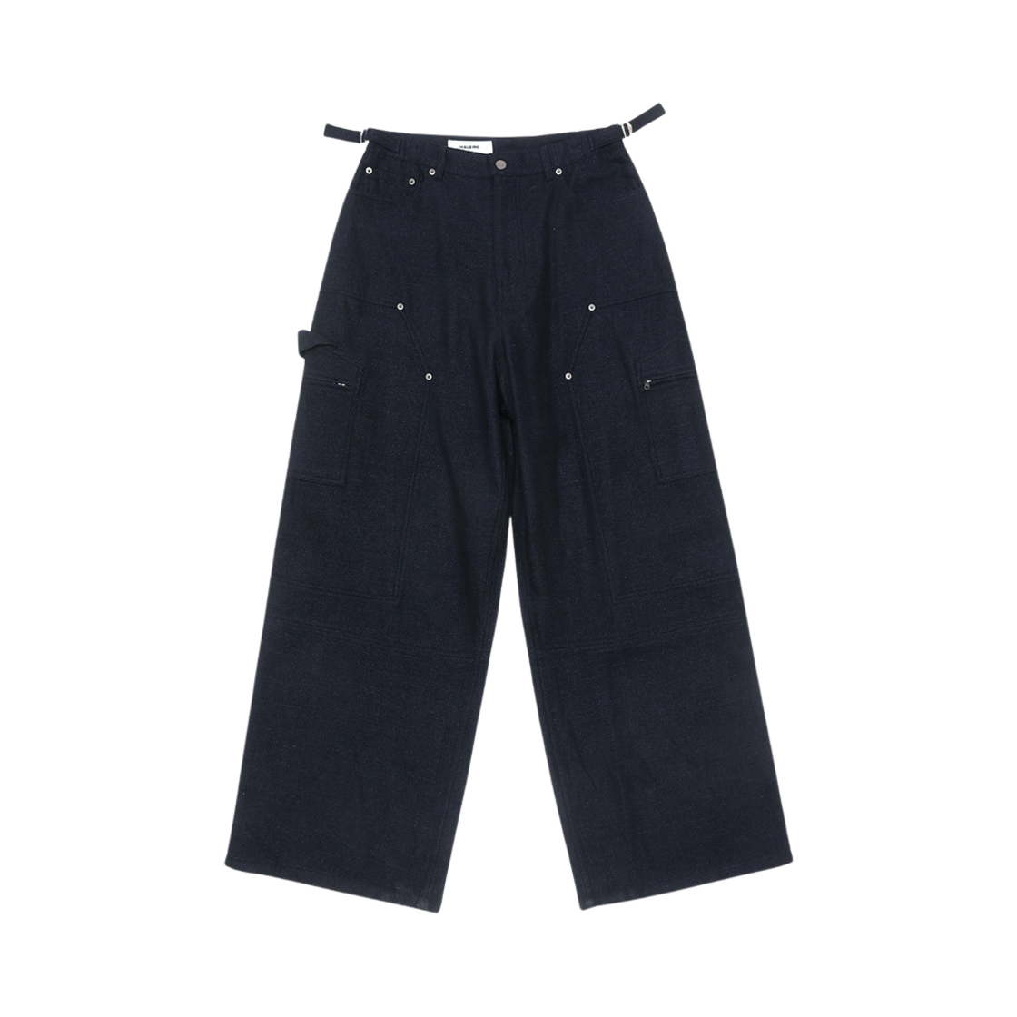 알렌느 카펜터 카고 울 팬츠 네이비(Haleine Carpenter Cargo Wool Pants Navy (VB307))