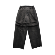 VENDORS Full DU$K Wide Baggy Pants Gray