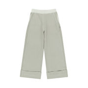 COYSEIO Ribbed Band Pants Beige