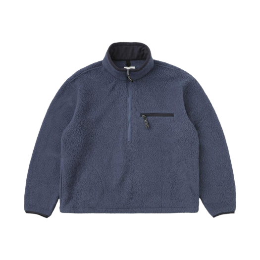 ジャケット・アウター Khakis Hooded Wind Jacket Navy KHAKIS Hooded Wind Jacket