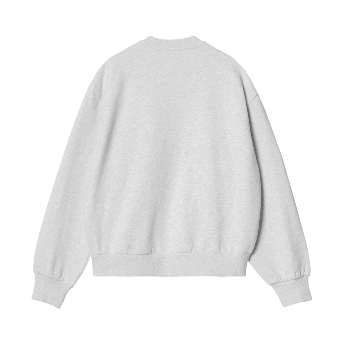 (W) 칼하트 WIP 하트 패치 스웨트셔츠 애쉬 헤더((W) Carhartt WIP Heart Patch Sweatshirt Ash Heather) - 2