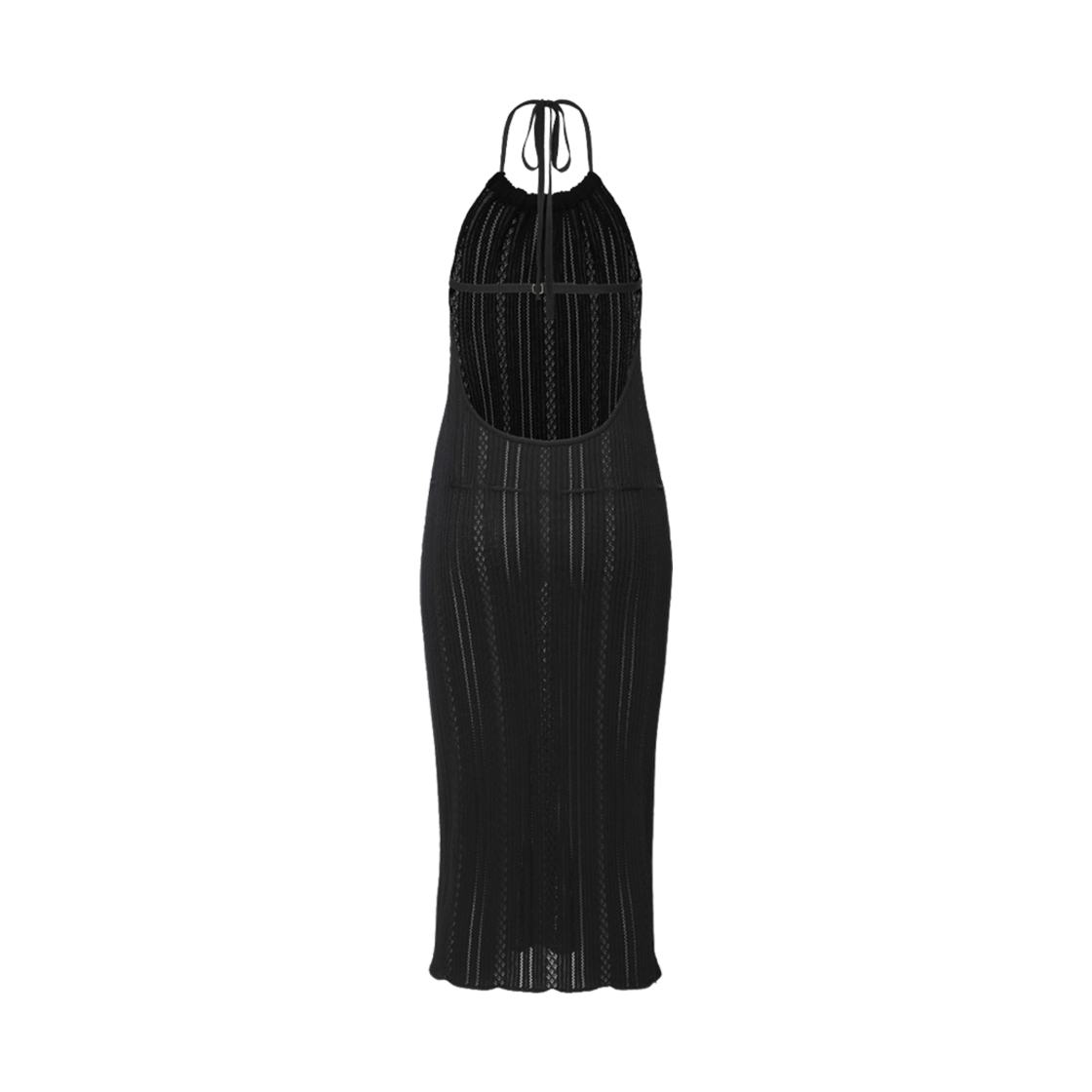 (W) 쓰리타임즈 아이리스 드레스 블랙((W) Threetimes Iris Dress Black) - 2