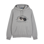 [20% 적립] [KREAM 단독] Polo Ralph Lauren Best Friend Fleece Hoodie Grey - 24FW