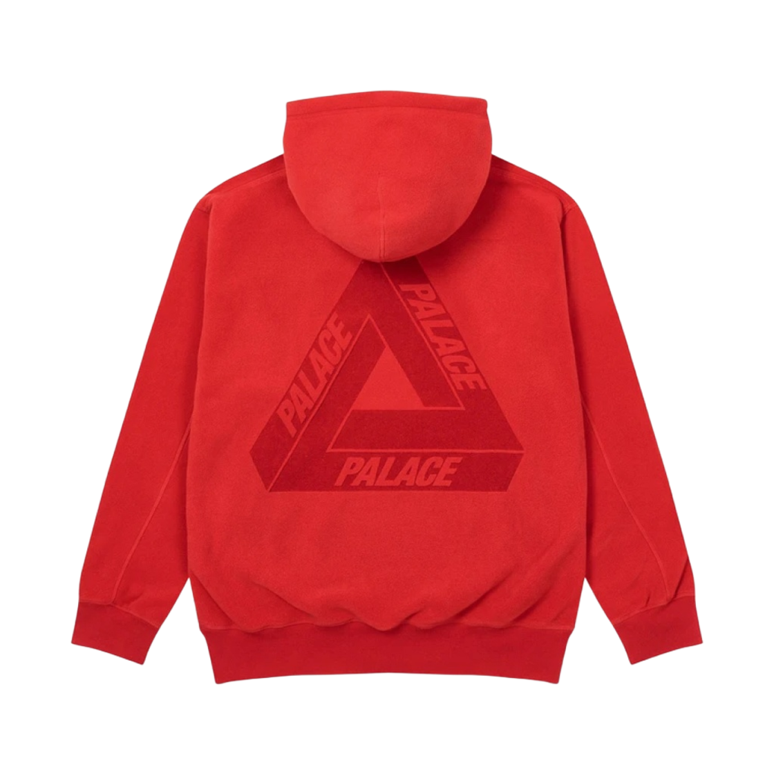 - Palace Polartec Lazer Hood Red - 20FW