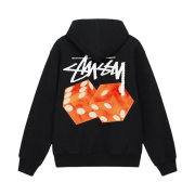 Stussy Diced Out Hoodie Black
