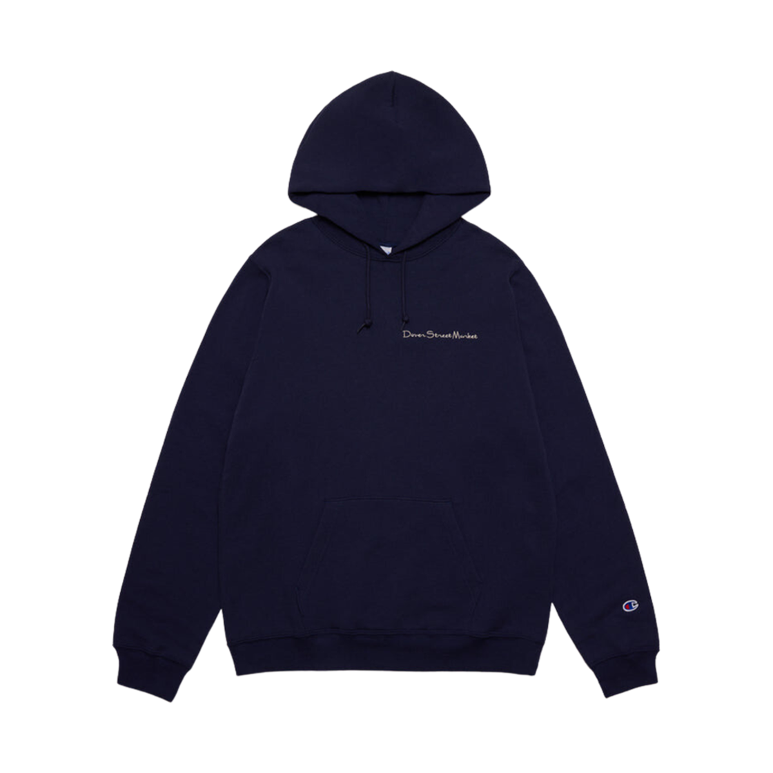 챔피온 x DSMG 후드 스웨트셔츠 네이비(Champion x DSMG Hooded Sweatshirt Navy) - 2