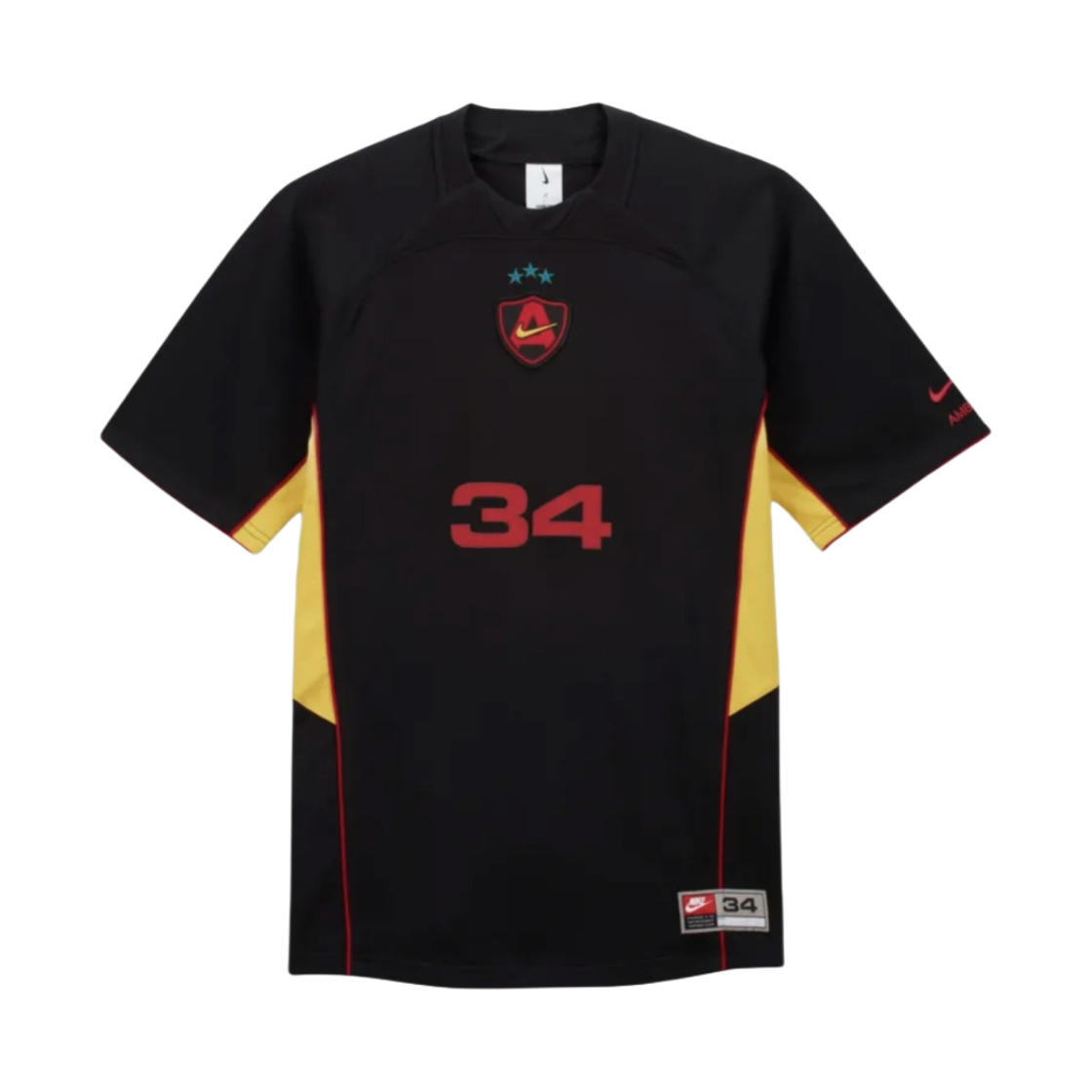 나이키 x 앰부쉬 저지 탑 블랙 - 아시아(Nike x Ambush Jersey Top Black - Asia)