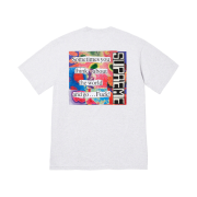 Supreme Static T-Shirt Ash Grey - 23FW