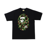 BAPE ABC Camo Big Ape Head T-Shirt Black Green