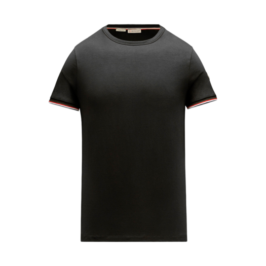 J1-091-8C71600-87296-999 Moncler Cotton T-Shirt Black - 24SS