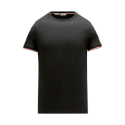 Moncler Cotton T-Shirt Black - 24SS