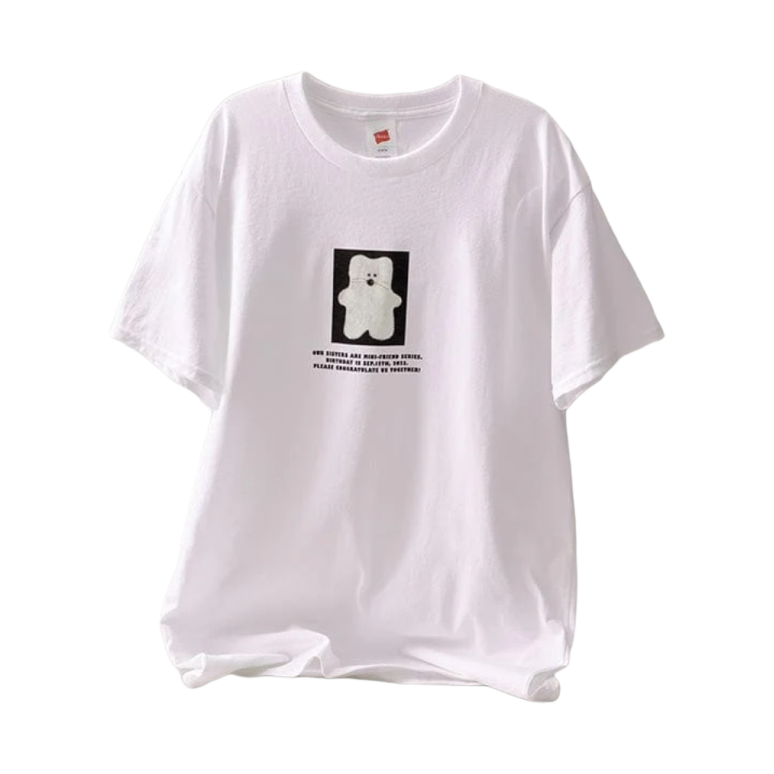 모남희 숏슬리브 티셔츠 화이트(Monamhee S/S T-Shirt White)