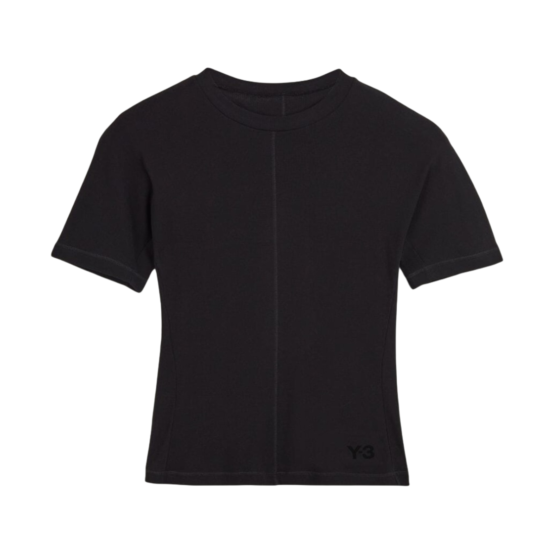 HY1249 (W) Y-3 Fitted Short Sleeve T-Shirt Black