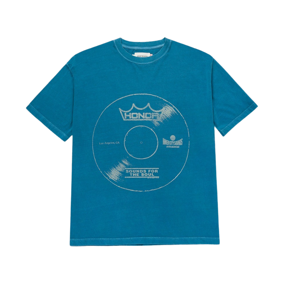 KM4DTSSHG13BL Honor The Gift Honor Vinyl Tee Blue - 24FW