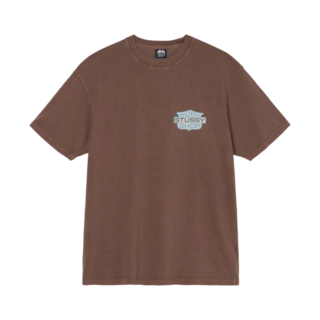 스투시 x 아워레가시 배지 티셔츠 모카(Stussy x Our Legacy Badge T-Shirt Mocha) - 2