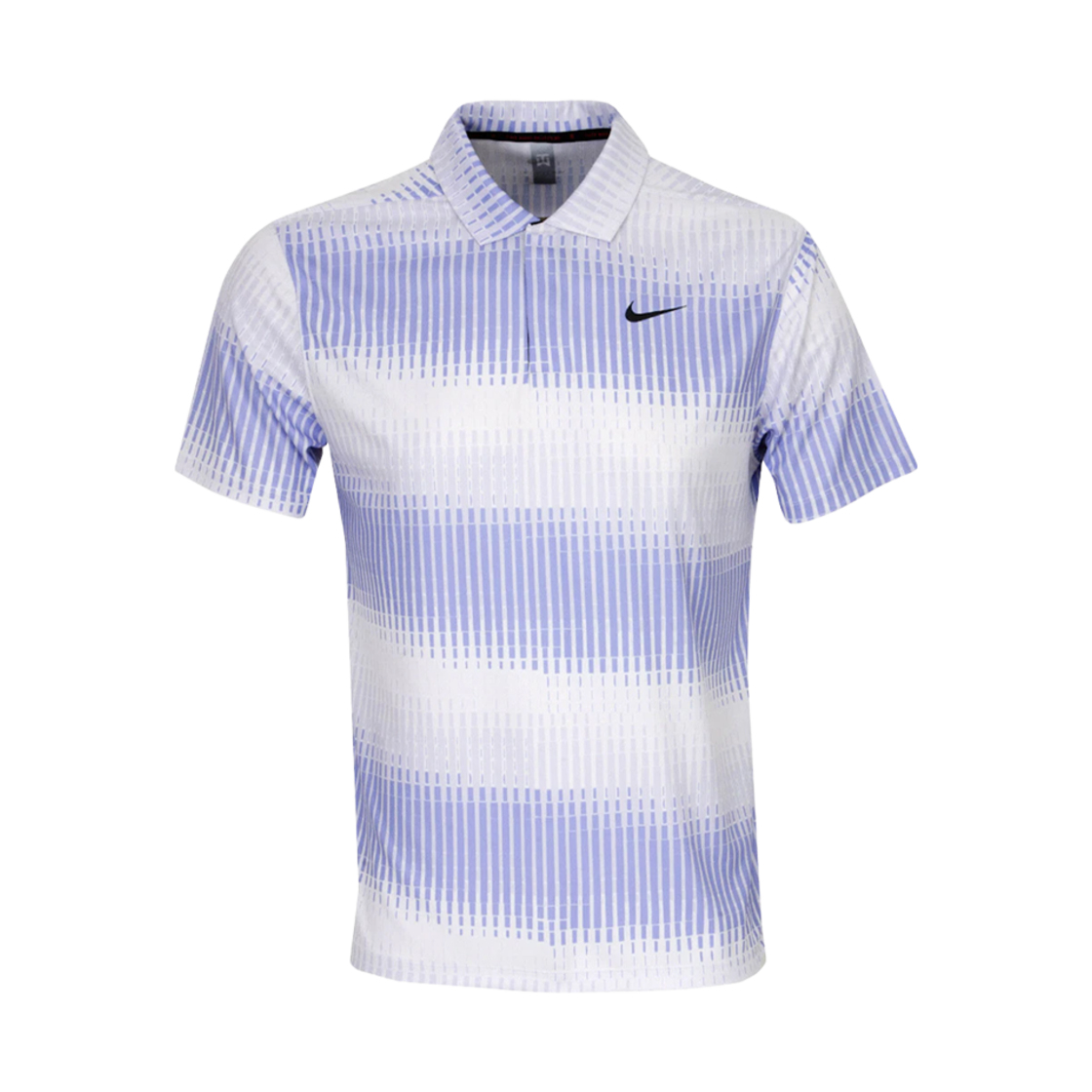 나이키 드라이핏 ADV 타이거 우즈 골프 폴로 화이트 바이올렛 - 아시아(Nike Dri-Fit ADV Tiger Woods Golf Polo White Violet - Asia) - 1