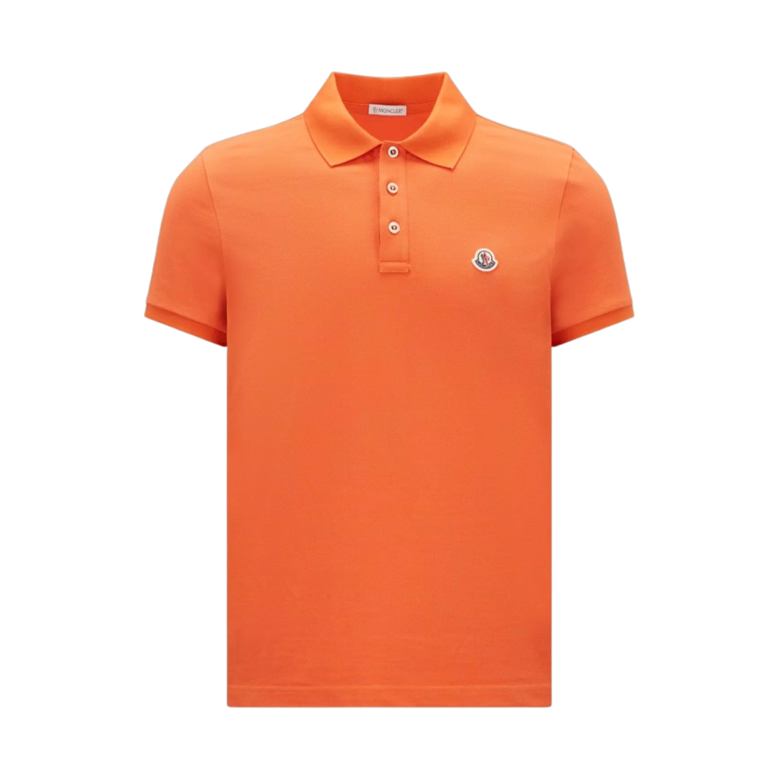 몽클레르 로고 폴로 셔츠 오렌지 - 23SS(Moncler Logo Polo Shirt Orange - 23SS) - 1