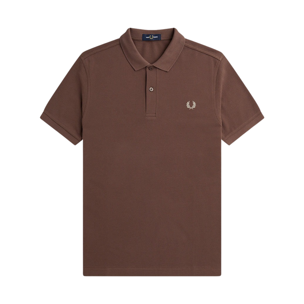 프레드페리 M6000 플레인 프레드페리 셔츠 캐링턴로드브릭/앵커그레이(Fred Perry M6000 Plain Fred Perry Shirt Carrington Road Brick/Warm Grey) - 1