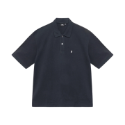 Stussy Classic Pique Polo Black