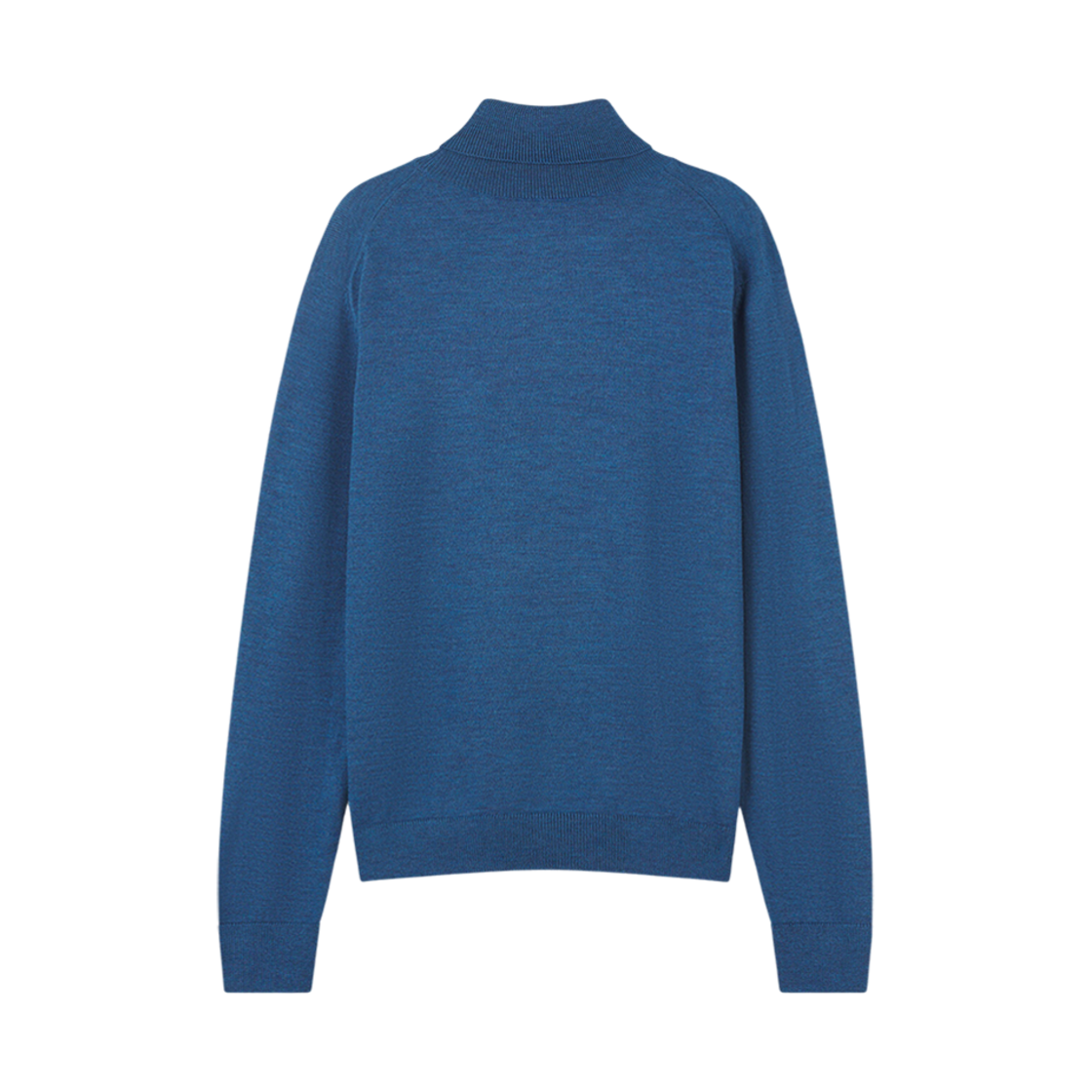 메종 키츠네 볼드 폭스 헤드 패치 레귤러 터틀넥 사파이어(Maison Kitsune Bold Fox Head Patch Regular Turtleneck Sapphire) - 2