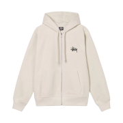 Stussy Basic Stussy Zip Hoodie Putty 2022
