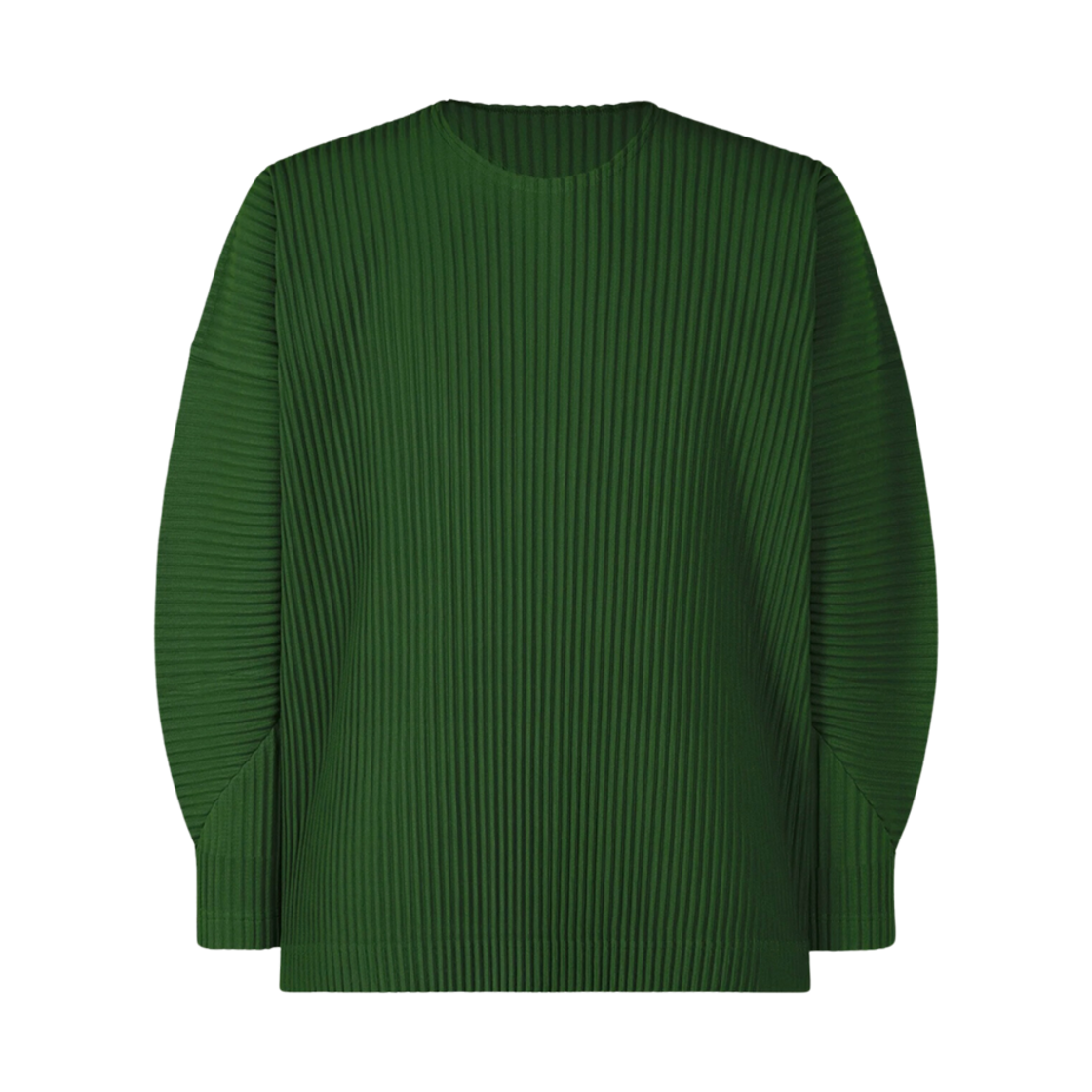 옴므 플리세 이세이 미야케  MC 어거스트 롱슬리브 티셔츠 씨위드 그린(Homme Plisse Issey Miyake MC August Long Sleeve T-Shirt Seaweed Green)