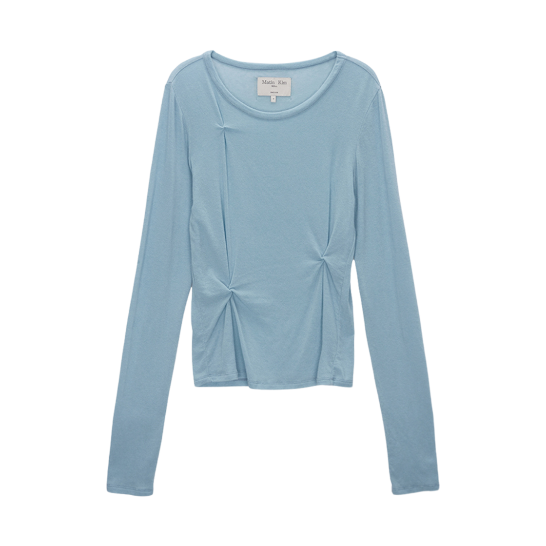 MK2377TS047MSK (W) Matin Kim Pinched Slim Top Sky