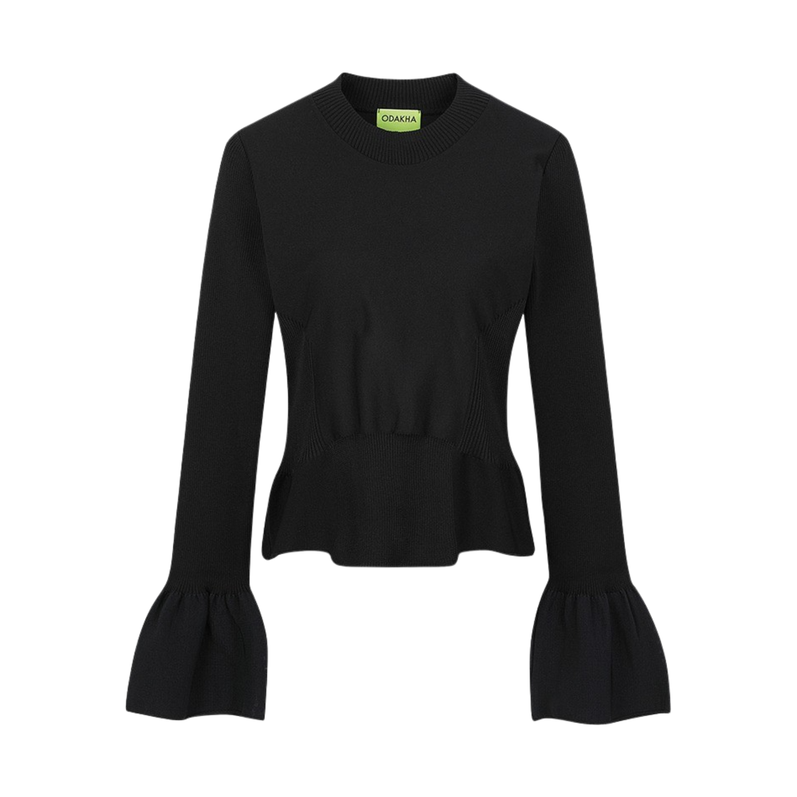 오다카 우먼 가이노이드 니트 블랙 - 24FW(Odakha Women Gyonid Knit Black - 24FW)