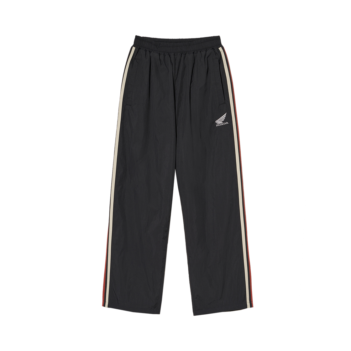 HEF1PT302ABK Honda Nylon Track Pants Black