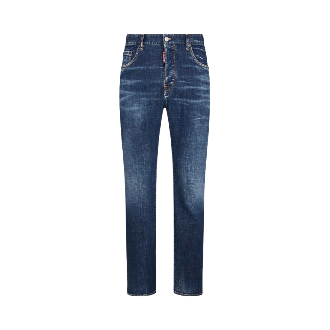 디스퀘어드2 다크 프레스드 워시 642 진 네이비(Dsquared2 Dark Pressed Wash 642 Jeans Navy) - 1