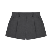 FLETTA Classic Pintuck Shorts Gray