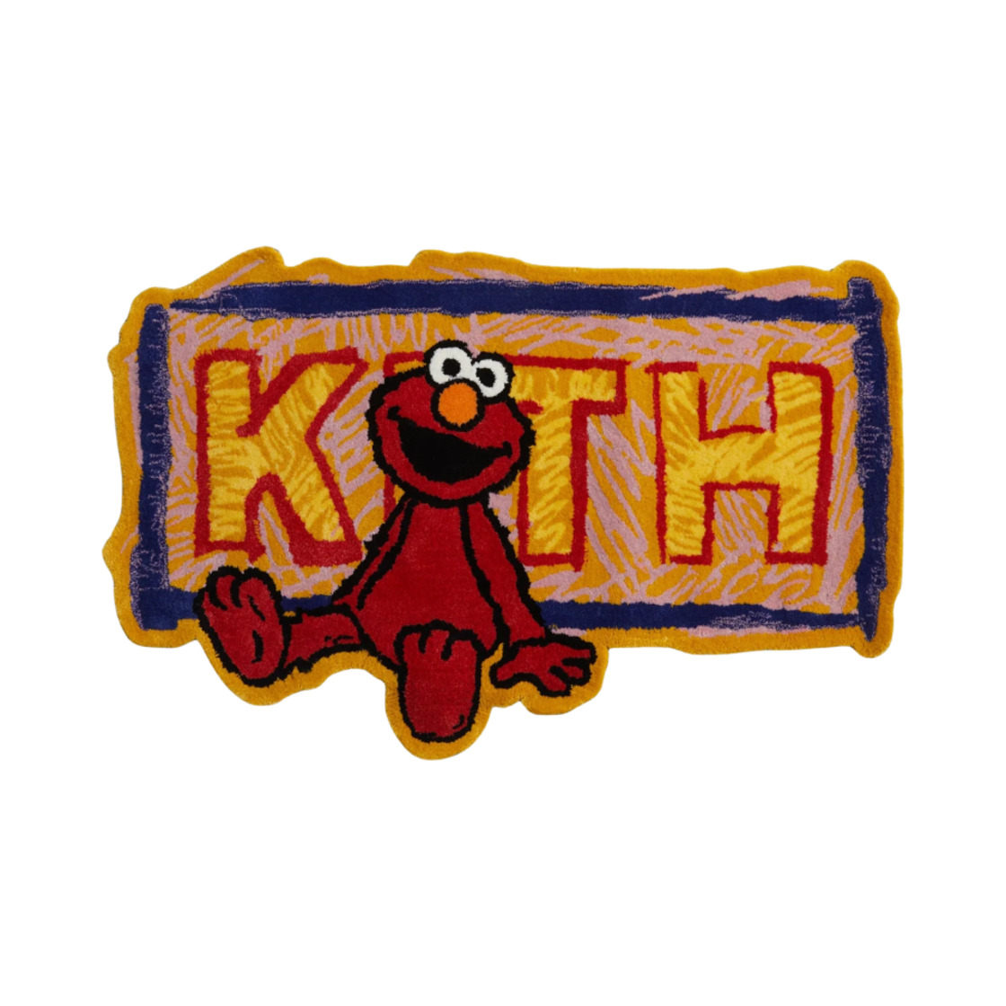 KHL150581-906 Kith x Sesame Street Elmo's World Rug Multi