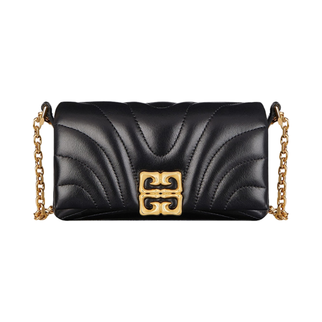 지방시 4G 리퀴드 레더 체인 월렛 블랙(Givenchy 4G Liquid Leather Chain Wallet Black)