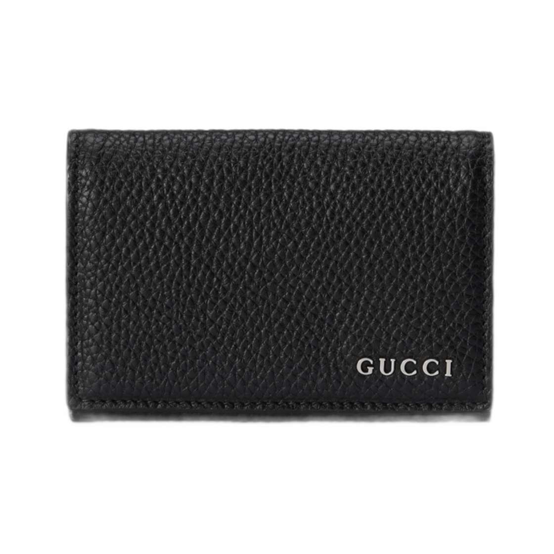 구찌 롱 카드 케이스 월렛 구찌 로고 블랙(Gucci Long Card Case Wallet with Gucci Logo Black) - 1