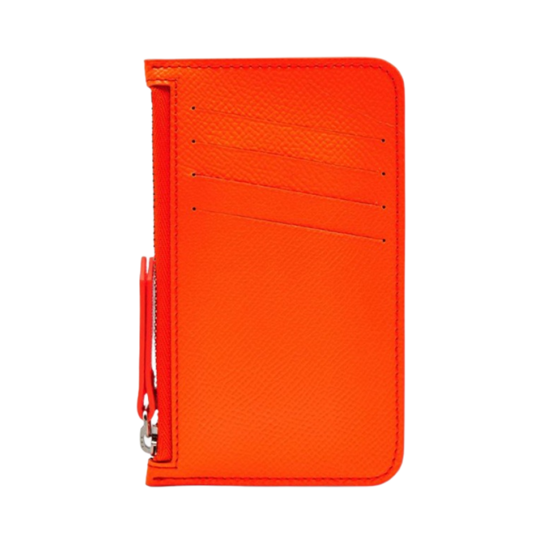 메종 마르지엘라 보빈 레더 지퍼 카드 홀더 오렌지(Maison Margiela Bovine Leather Zipped Card Holder Orange) - 2