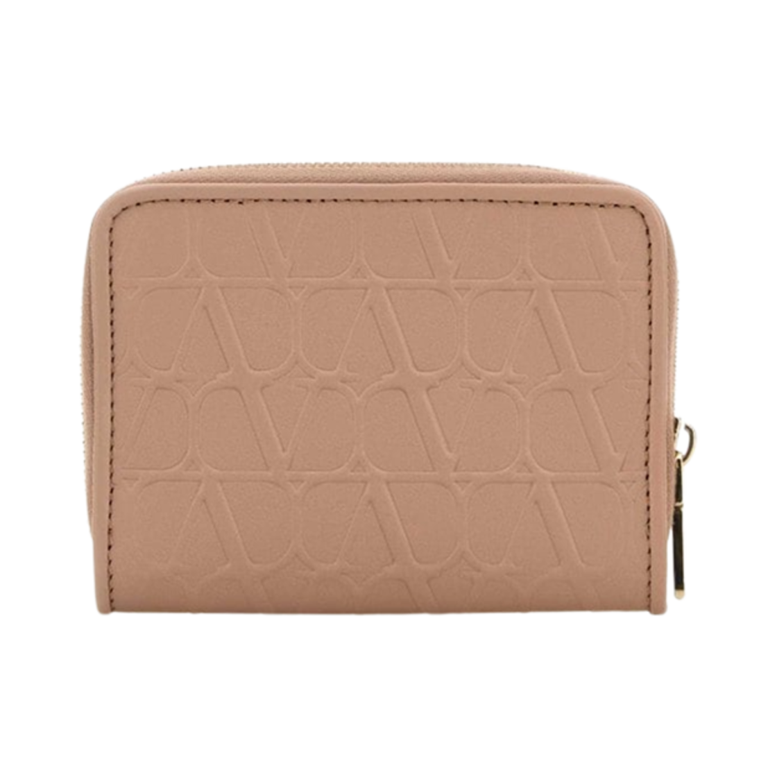 발렌티노 로고 트왈 아이코노그래피 카드 홀더 로즈 카넬(Valentino Logo Toile Iconographe Card Holder Rose Cannelle) - 2